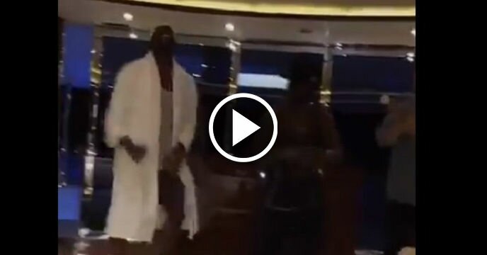 Gabrielle Union Posts Epic Snapchat Video of Dwyane Wade Singing, Dancing in a Robe